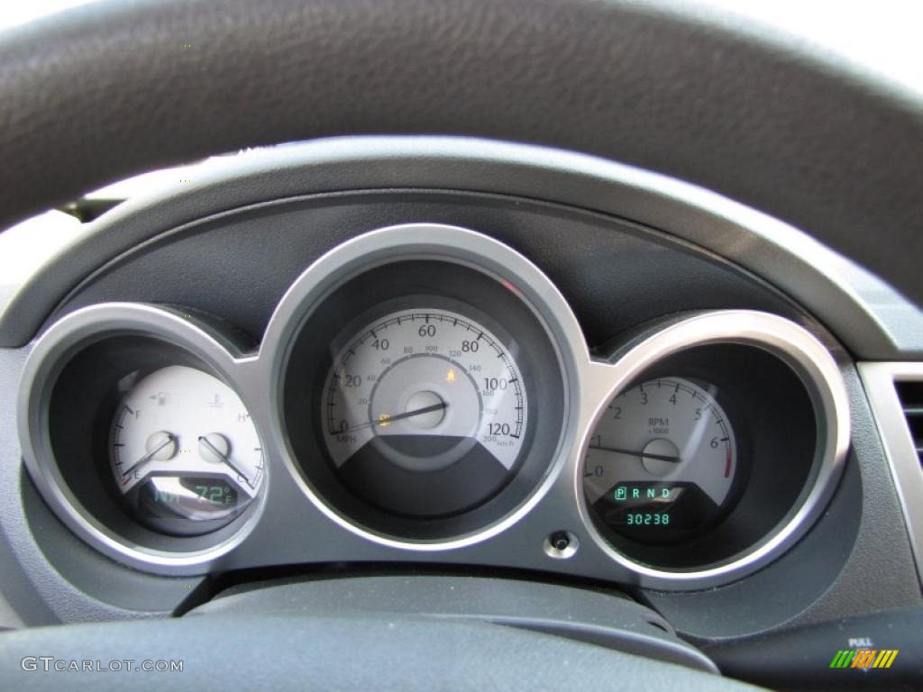 2008 Chrysler Sebring Touring Convertible Gauges Photo #49561067