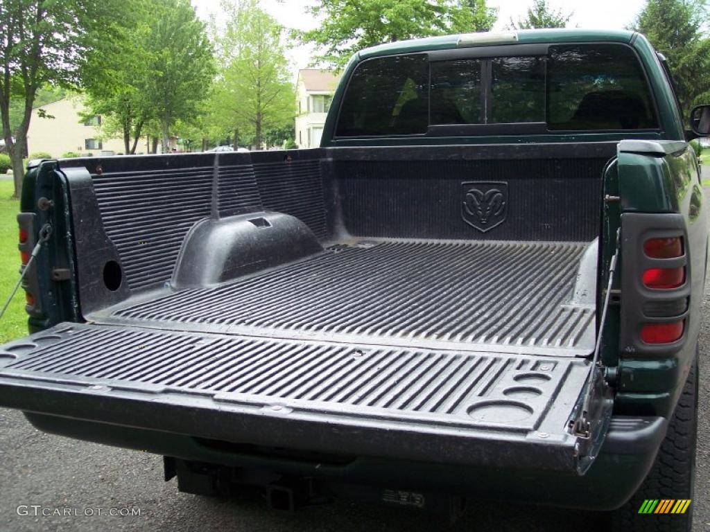 2001 Ram 1500 SLT Club Cab 4x4 - Forest Green Pearl / Agate photo #45