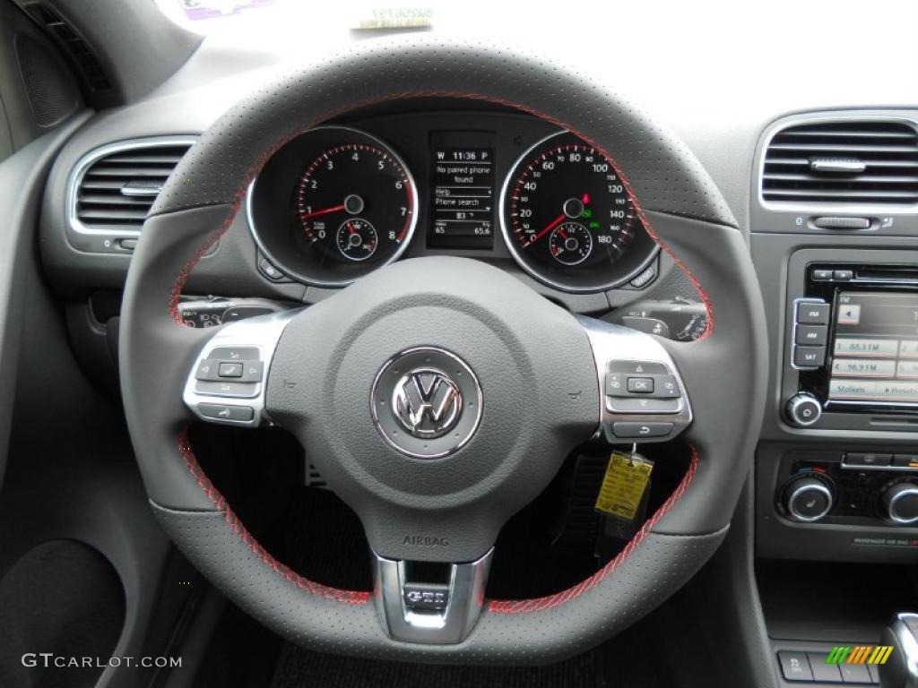 2011 Volkswagen GTI 4 Door Steering Wheel Photos