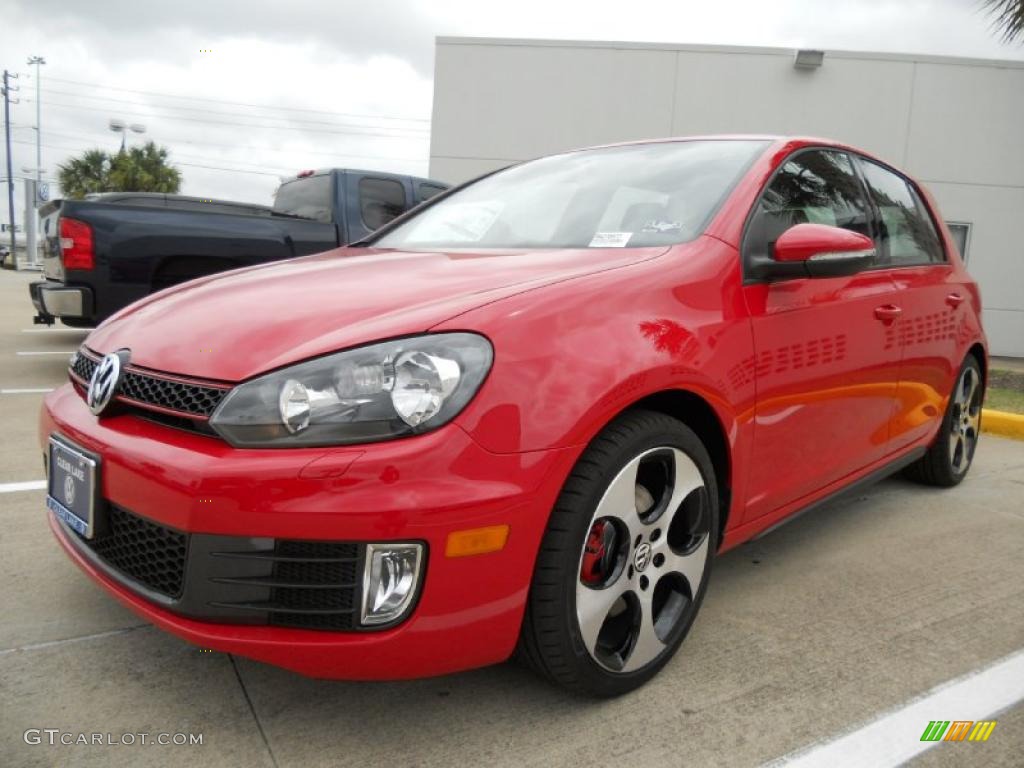 Tornado Red 2011 Volkswagen GTI 4 Door Exterior Photo #49561595