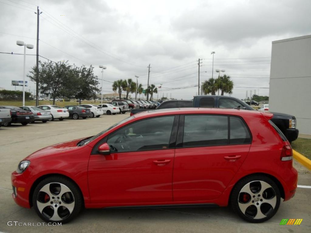 Tornado Red 2011 Volkswagen GTI 4 Door Exterior Photo #49561601