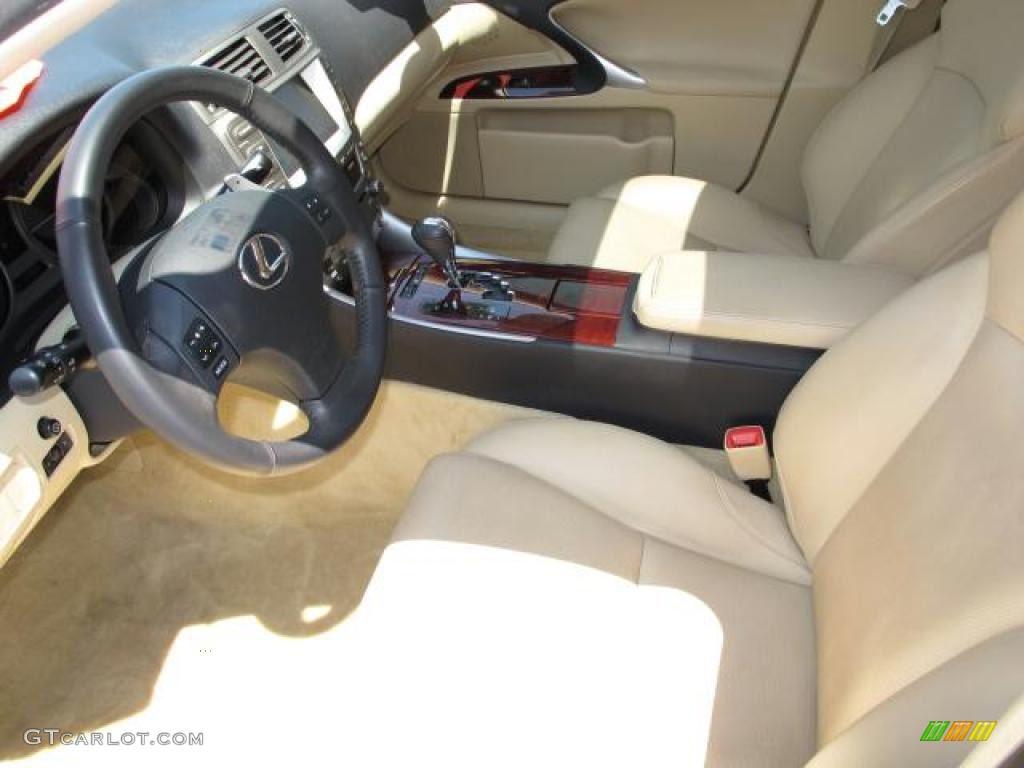Cashmere Interior 2007 Lexus IS 350 Photo #49561964