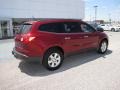 2009 Red Jewel Tintcoat Chevrolet Traverse LT  photo #3