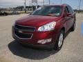 2009 Red Jewel Tintcoat Chevrolet Traverse LT  photo #9