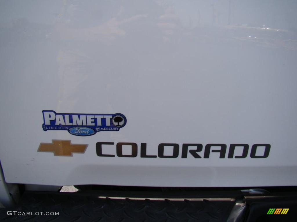 2005 Colorado LS Extended Cab - Summit White / Sandstone photo #28