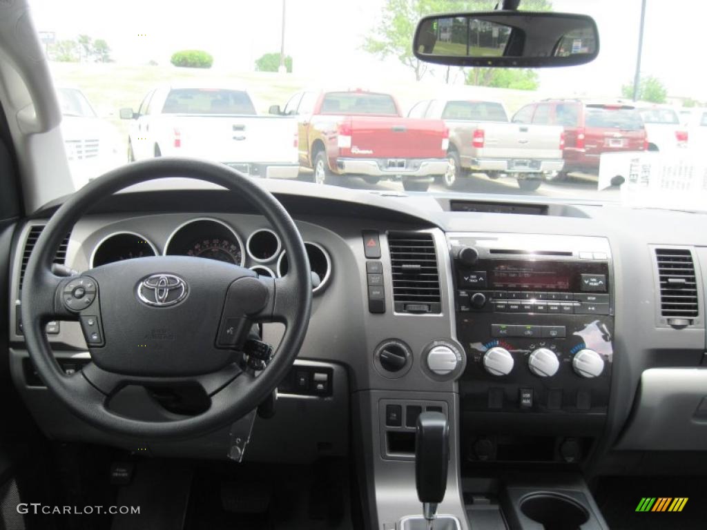 2011 Tundra TRD CrewMax 4x4 - Black / Graphite Gray photo #14