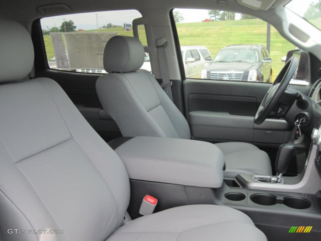 2011 Tundra TRD CrewMax 4x4 - Black / Graphite Gray photo #16