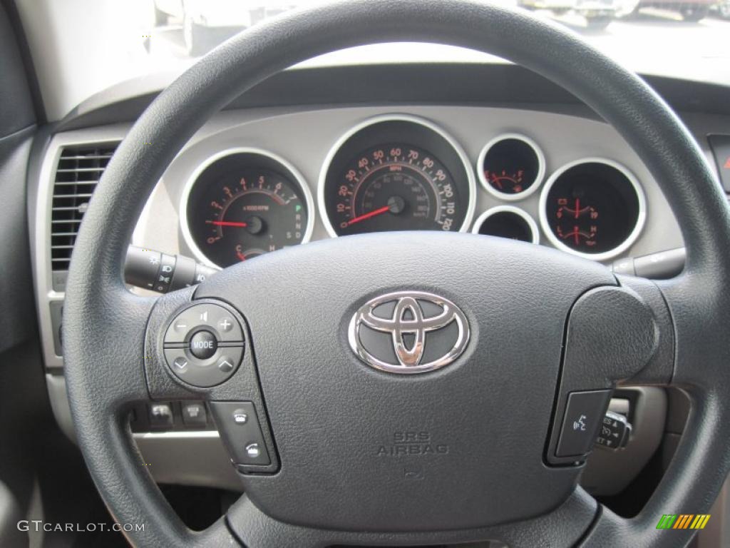 2011 Tundra TRD CrewMax 4x4 - Black / Graphite Gray photo #23