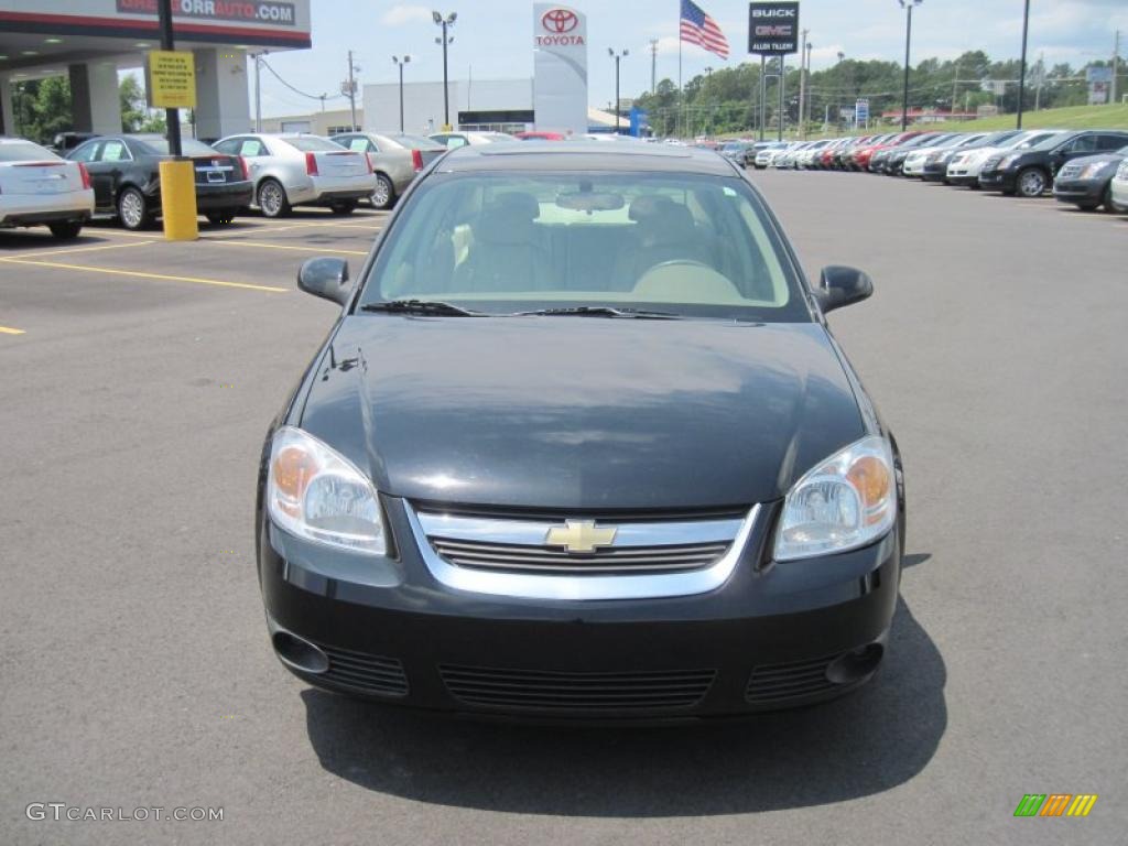 2005 Cobalt LT Sedan - Black / Neutral Beige photo #8