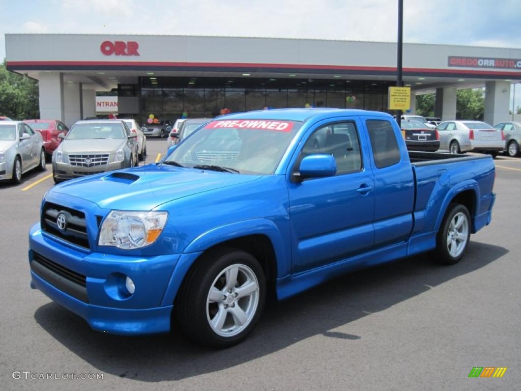 Speedway Blue Toyota Tacoma