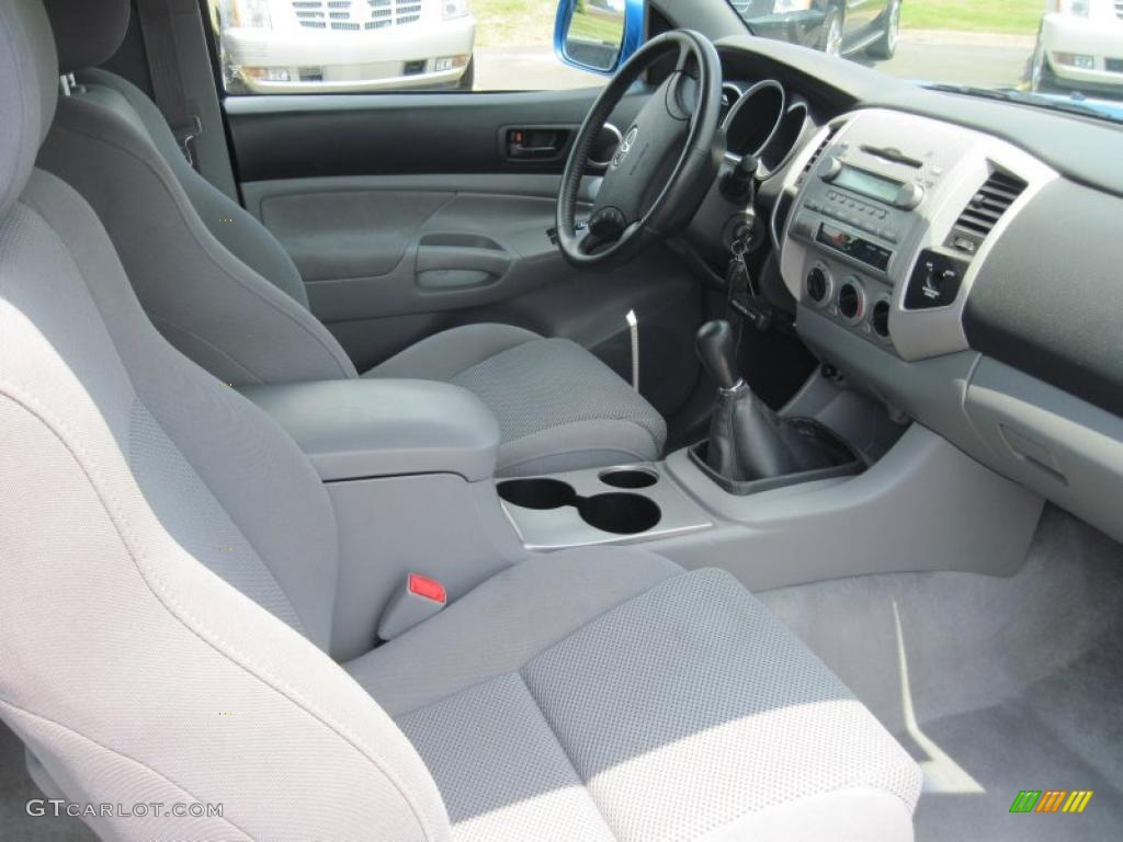 Graphite Gray Interior 2008 Toyota Tacoma X-Runner Photo #49564893