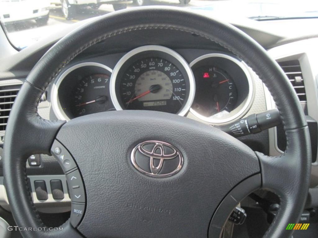 2008 Toyota Tacoma X-Runner Graphite Gray Steering Wheel Photo #49564899