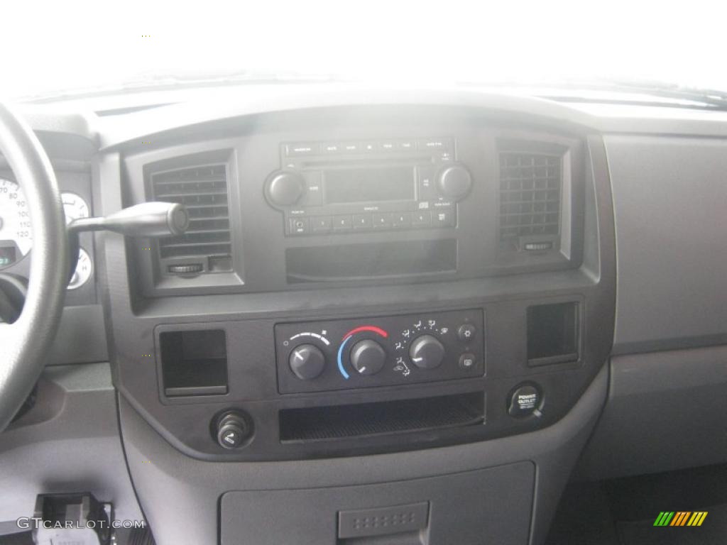2008 Ram 1500 ST Quad Cab - Blaze Red Crystal Pearl / Medium Slate Gray photo #8