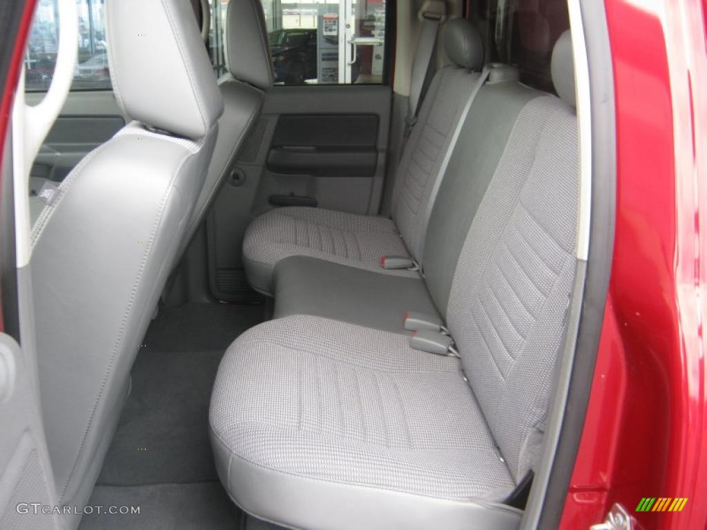 2008 Ram 1500 ST Quad Cab - Blaze Red Crystal Pearl / Medium Slate Gray photo #13