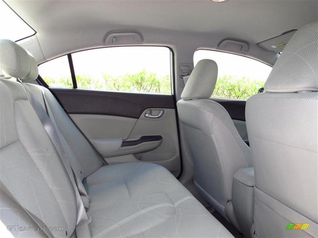 Stone Interior 2012 Honda Civic LX Sedan Photo #49566907