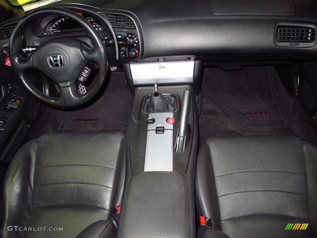 2005 Honda S2000 Roadster Black Dashboard Photo #49568035