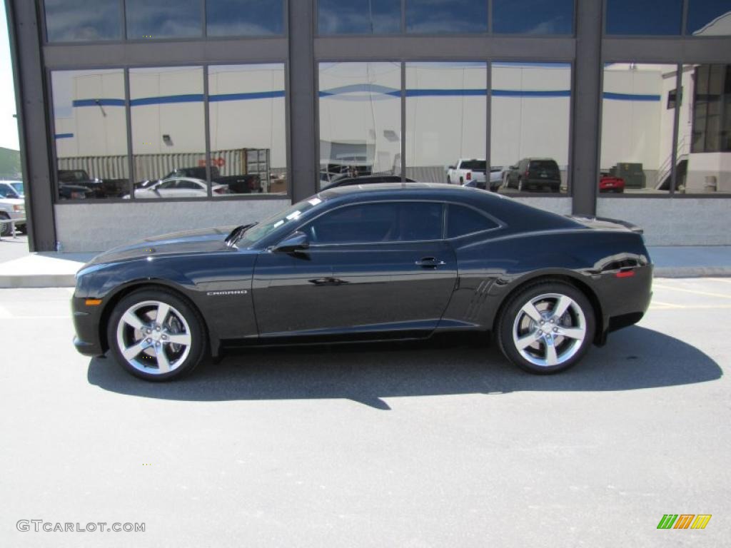 Black 2010 Chevrolet Camaro SS/RS Coupe Exterior Photo #49568116