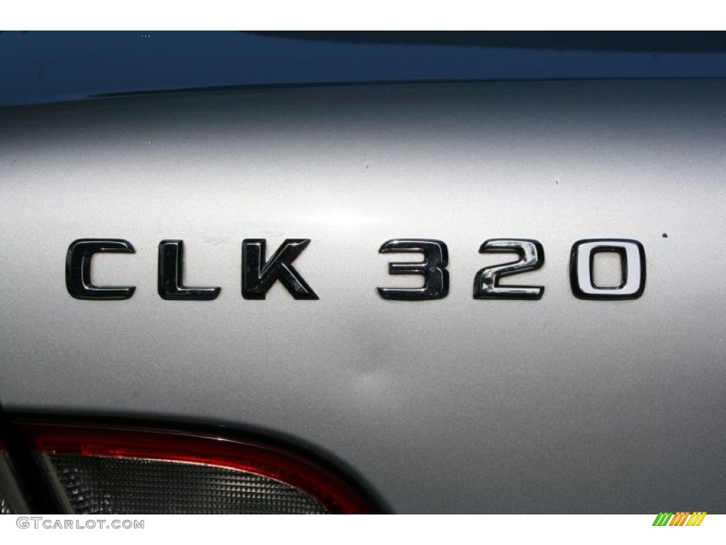 2002 CLK 320 Cabriolet - Brilliant Silver Metallic / Ash photo #42