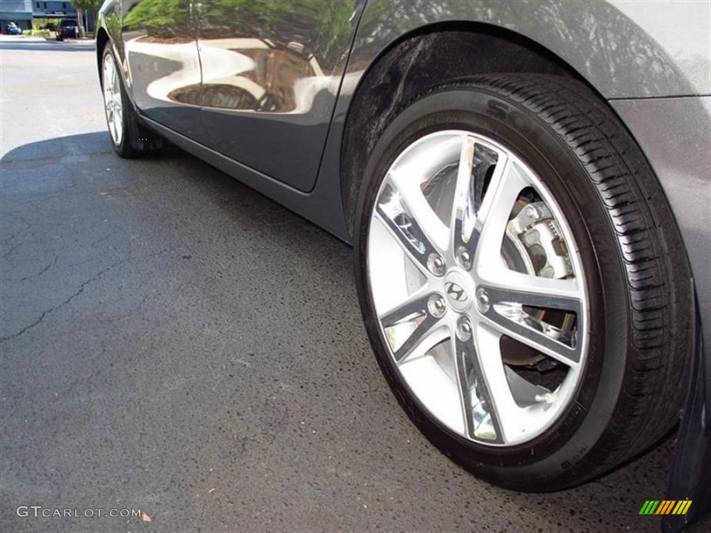 2009 Elantra Touring - Carbon Gray / Black photo #6