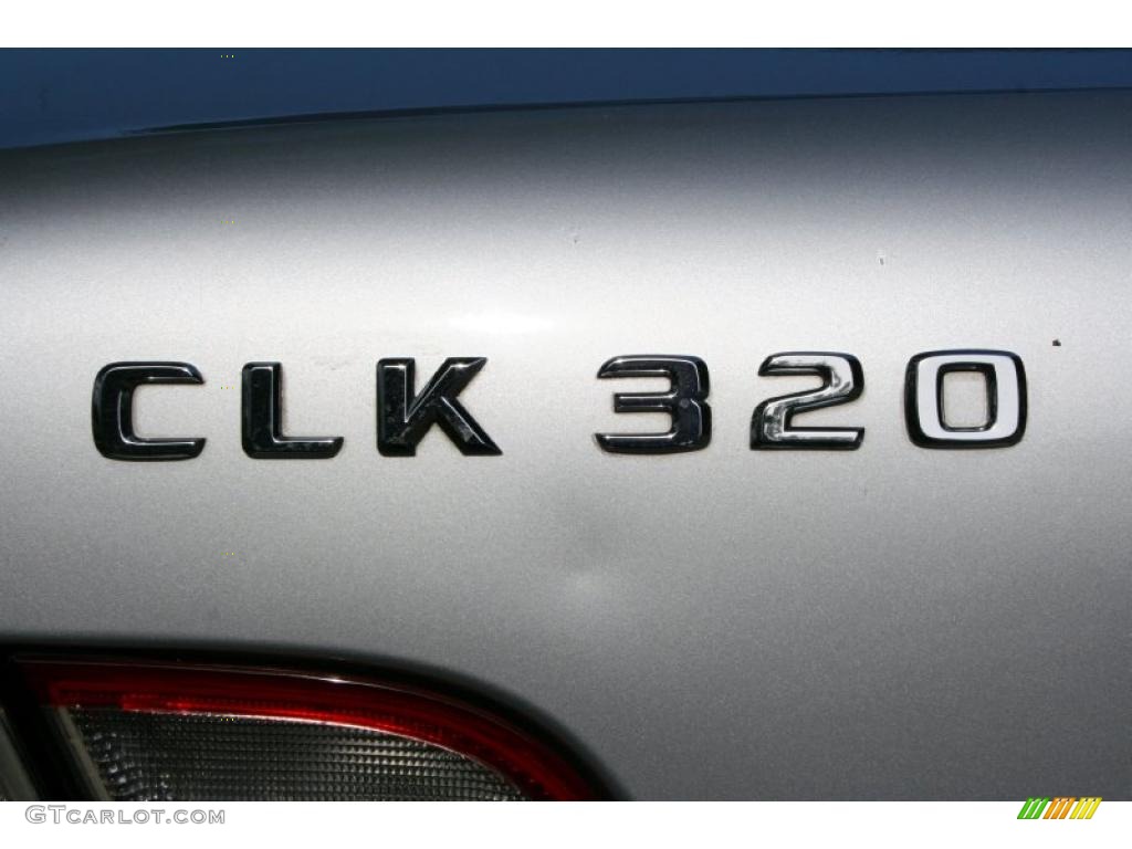 2002 CLK 320 Cabriolet - Brilliant Silver Metallic / Ash photo #53