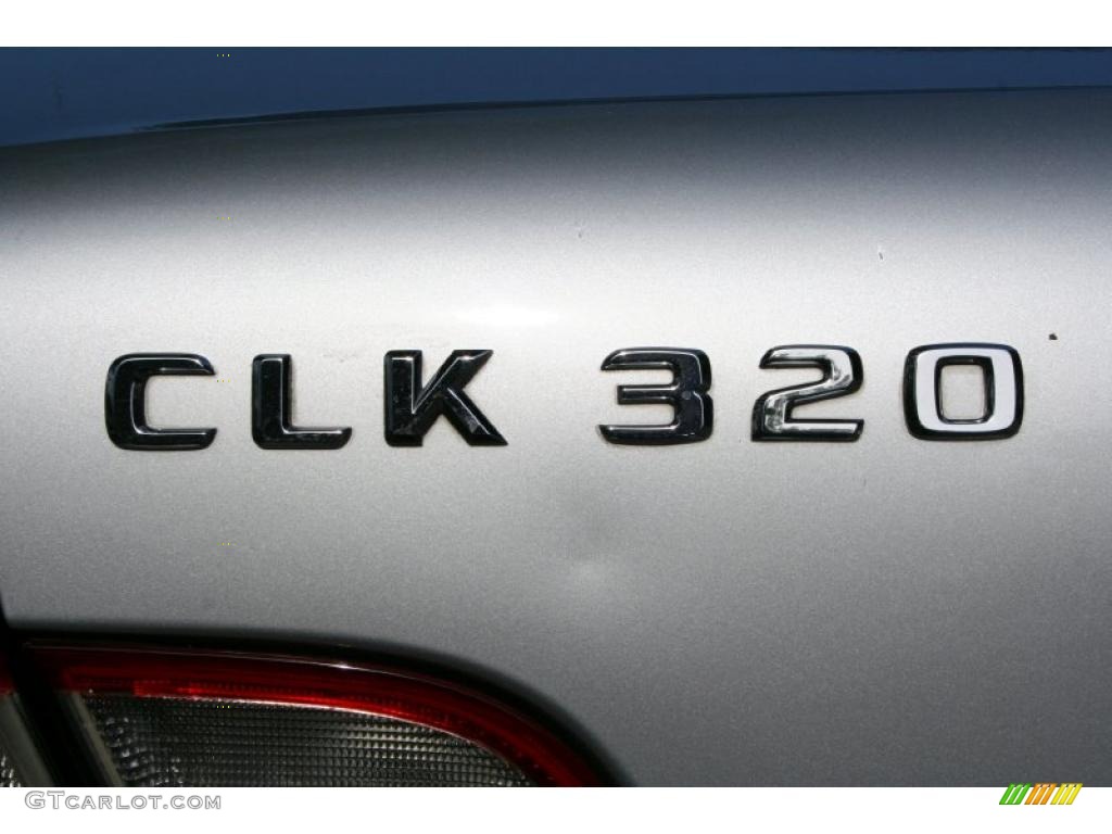2002 CLK 320 Cabriolet - Brilliant Silver Metallic / Ash photo #54