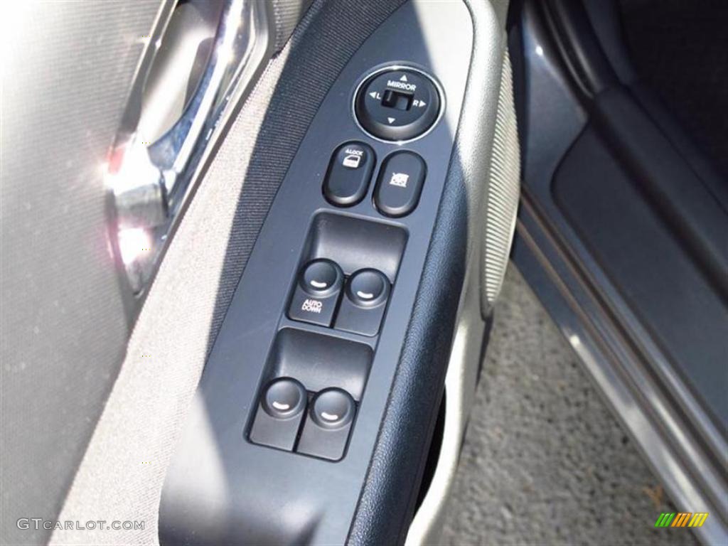 2009 Elantra Touring - Carbon Gray / Black photo #15