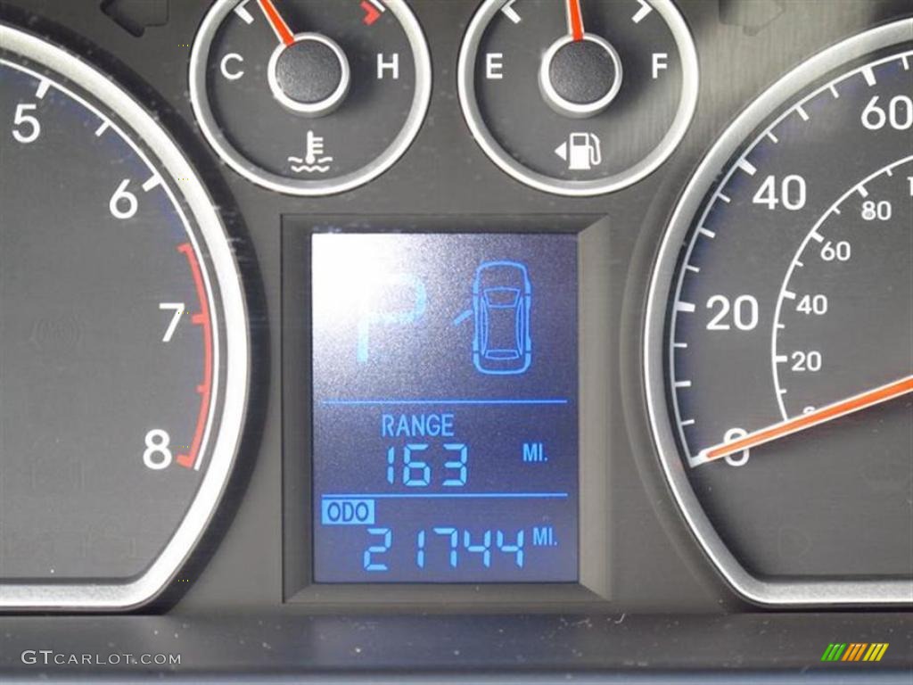 2009 Elantra Touring - Carbon Gray / Black photo #18