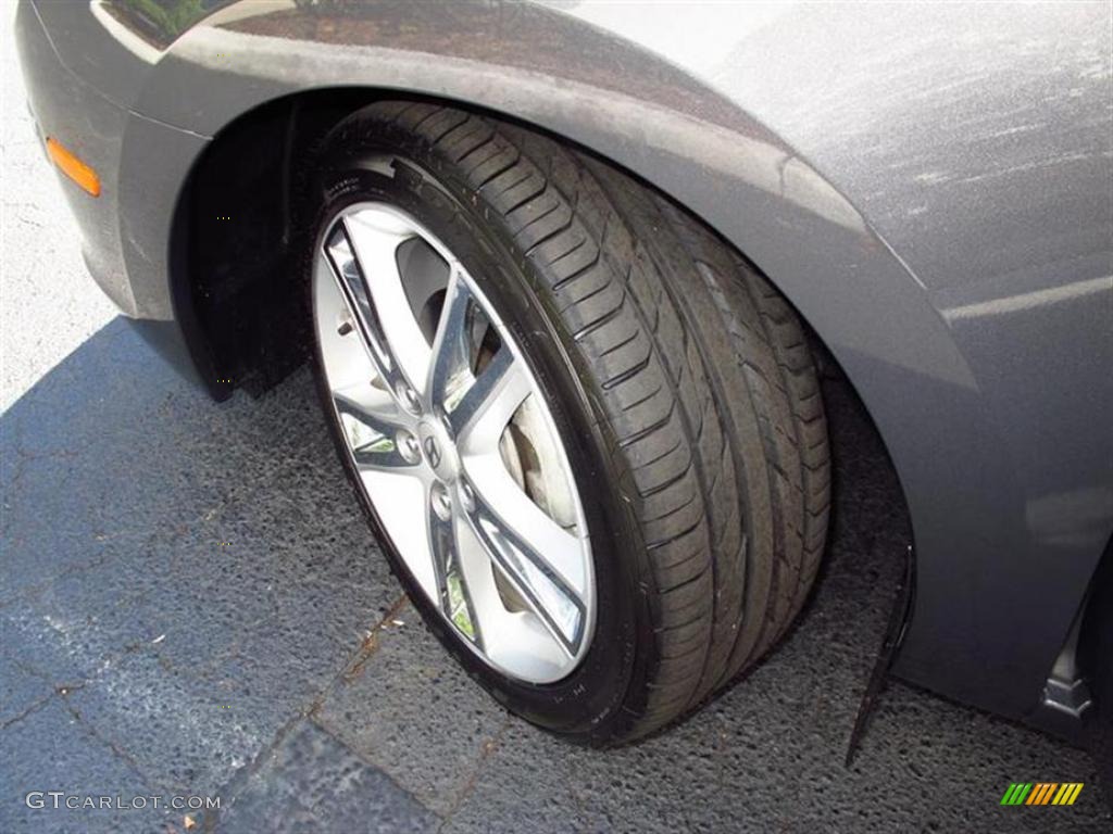 2009 Elantra Touring - Carbon Gray / Black photo #19