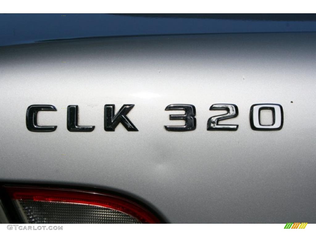 2002 CLK 320 Cabriolet - Brilliant Silver Metallic / Ash photo #85