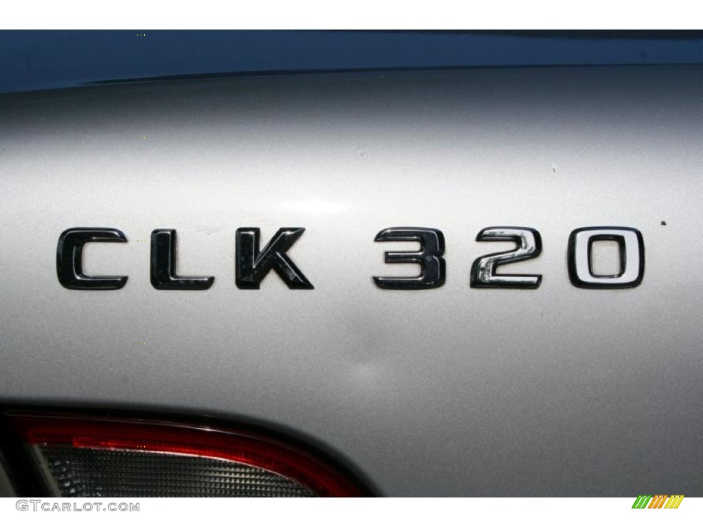 2002 CLK 320 Cabriolet - Brilliant Silver Metallic / Ash photo #86