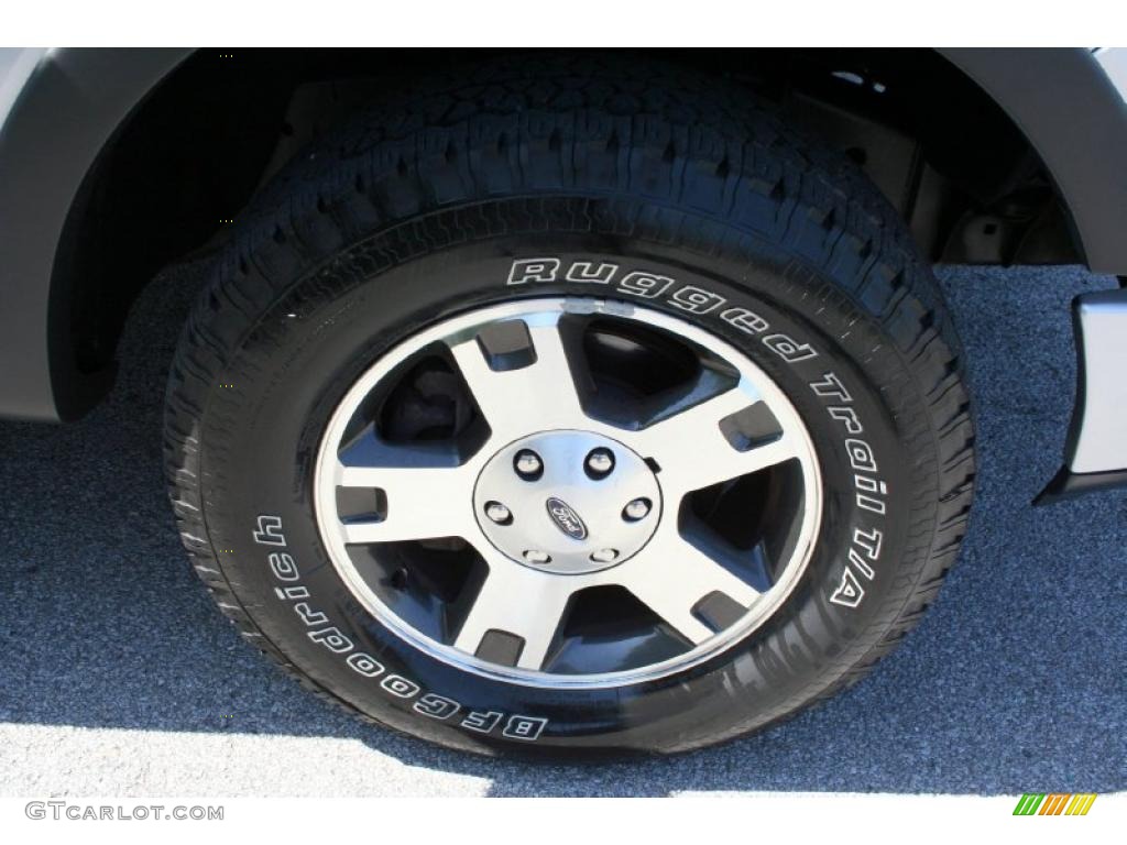 2004 F150 FX4 SuperCab 4x4 - Silver Metallic / Black/Medium Flint photo #26