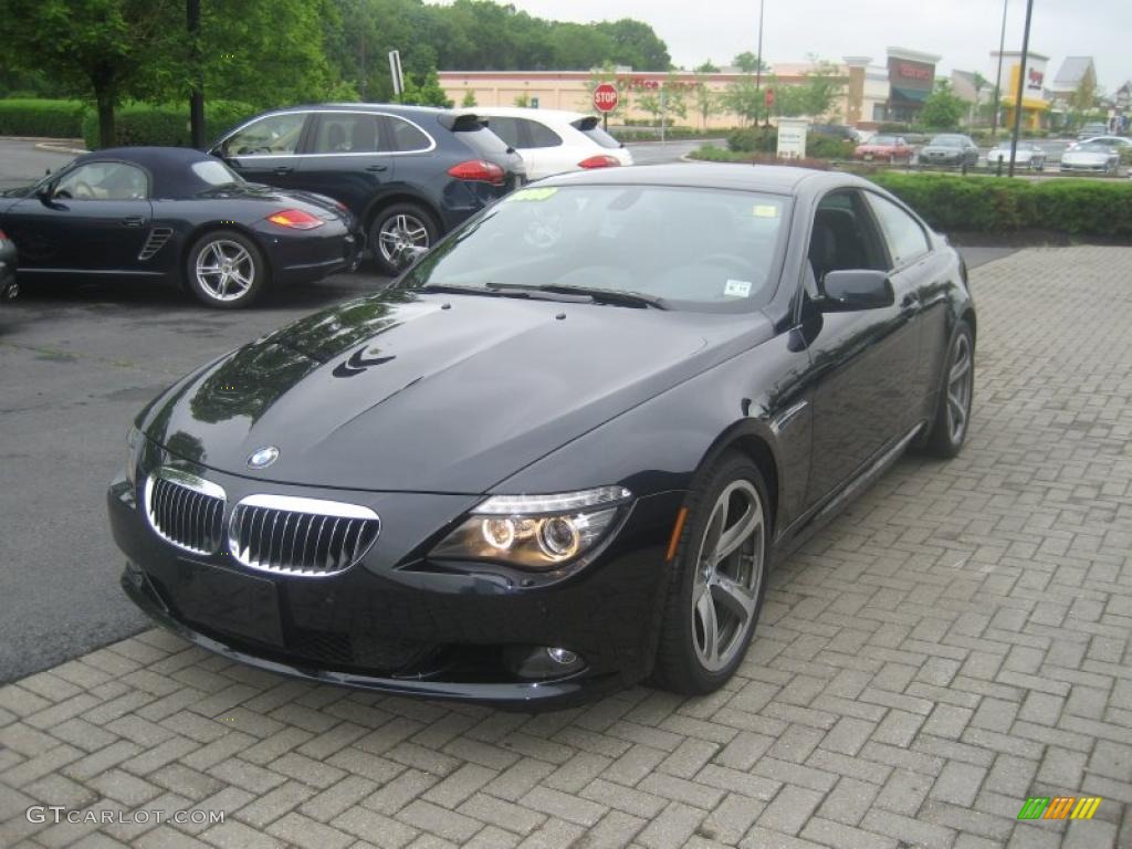 Jet Black BMW 6 Series