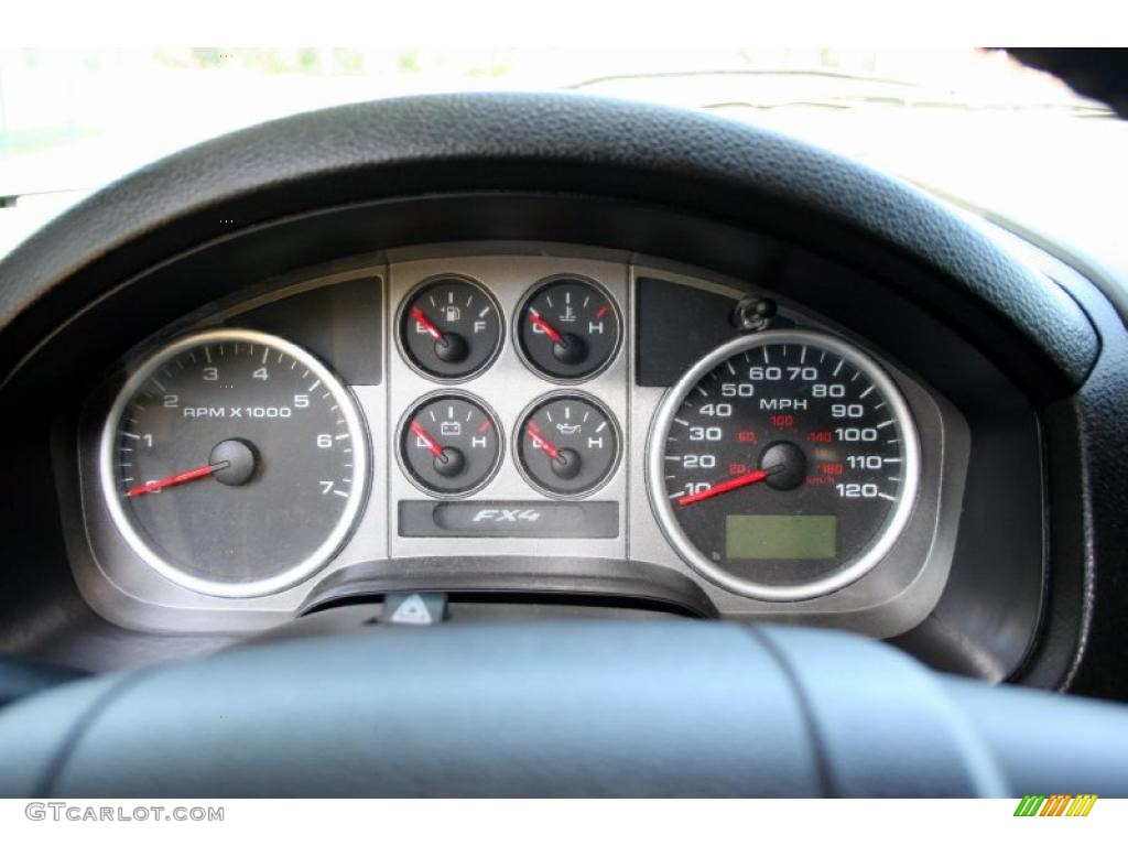 2004 F150 FX4 SuperCab 4x4 - Silver Metallic / Black/Medium Flint photo #62