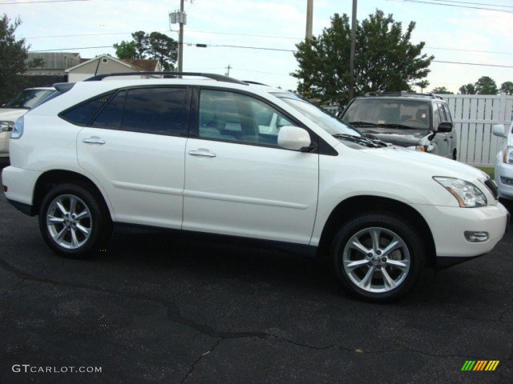 2009 RX 350 AWD - Crystal White Mica / Light Gray photo #2