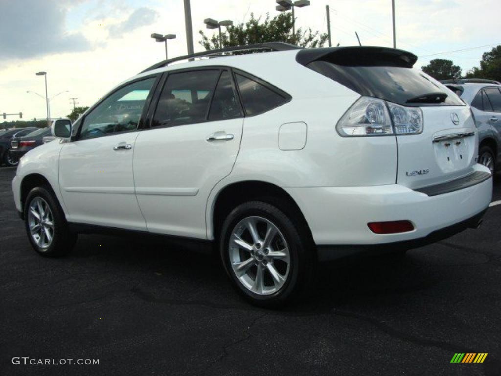 2009 RX 350 AWD - Crystal White Mica / Light Gray photo #5
