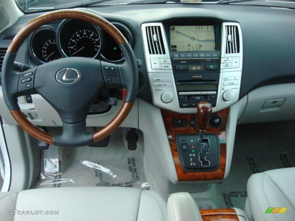 2009 RX 350 AWD - Crystal White Mica / Light Gray photo #14