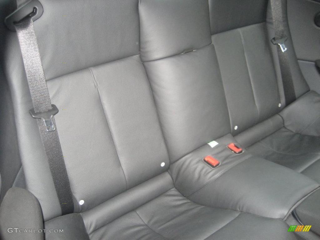 Black Dakota Leather Interior 2009 BMW 6 Series 650i Coupe Photo #49570966