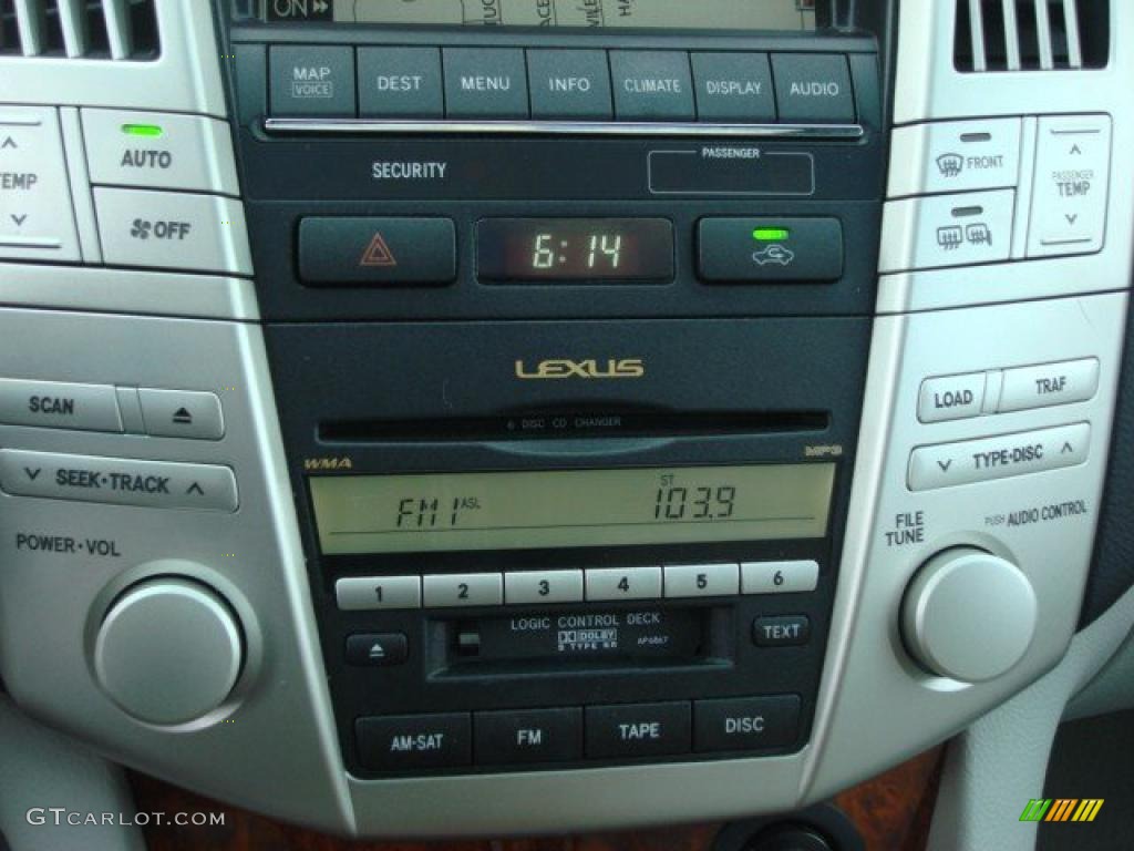 2009 RX 350 AWD - Crystal White Mica / Light Gray photo #18