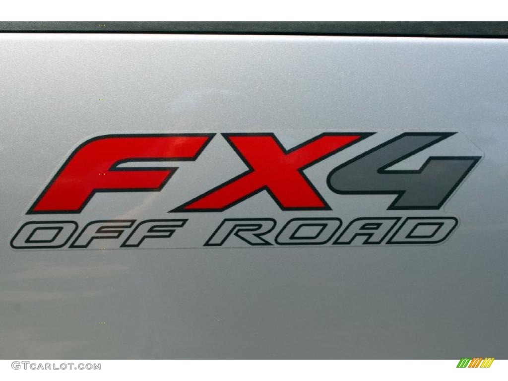2004 F150 FX4 SuperCab 4x4 - Silver Metallic / Black/Medium Flint photo #90