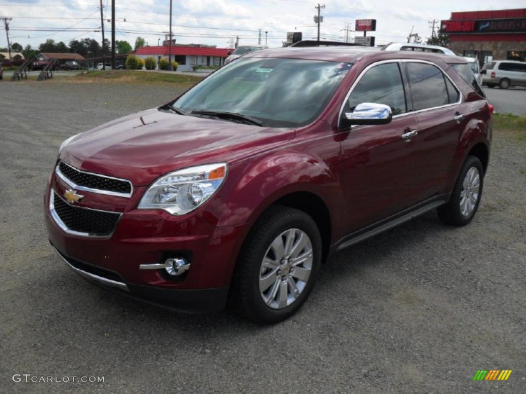 Cardinal Red Metallic 2011 Chevrolet Equinox LT Exterior Photo #49571320