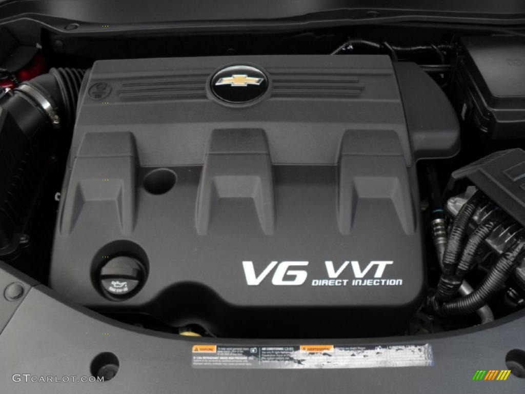 2011 Chevrolet Equinox LT 3.0 Liter SIDI DOHC 24-Valve VVT V6 Engine Photo #49571650