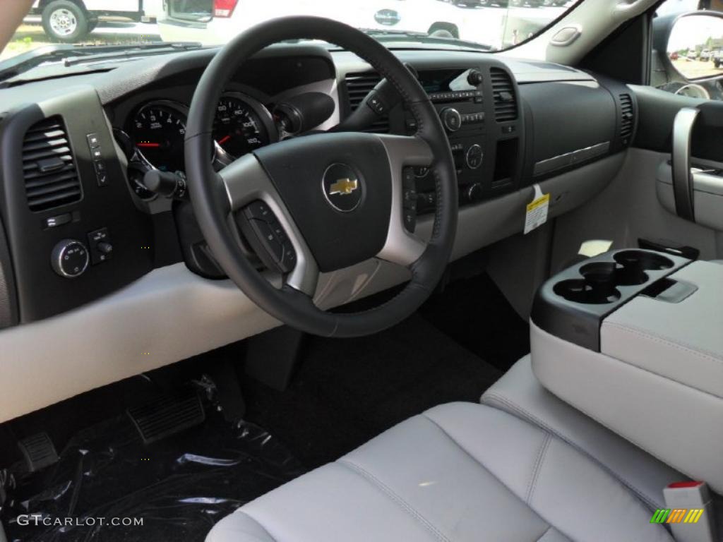 2011 Silverado 1500 LT Extended Cab - Imperial Blue Metallic / Light Cashmere/Ebony photo #24