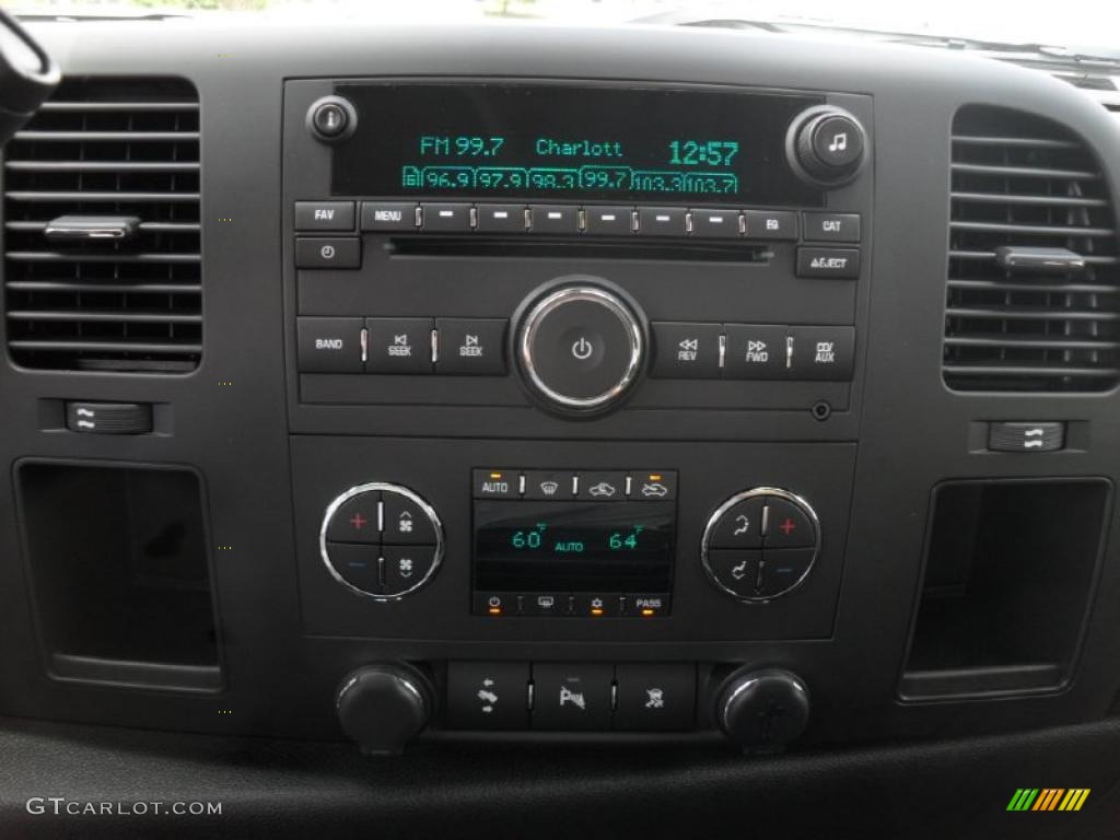 2011 Silverado 1500 LT Extended Cab - Sheer Silver Metallic / Ebony photo #10