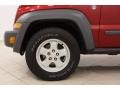 2005 Inferno Red Crystal Pearl Jeep Liberty Sport 4x4  photo #18