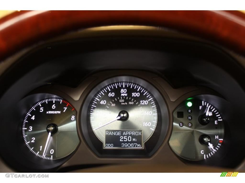 2009 Lexus GS 350 AWD Gauges Photo #49572775