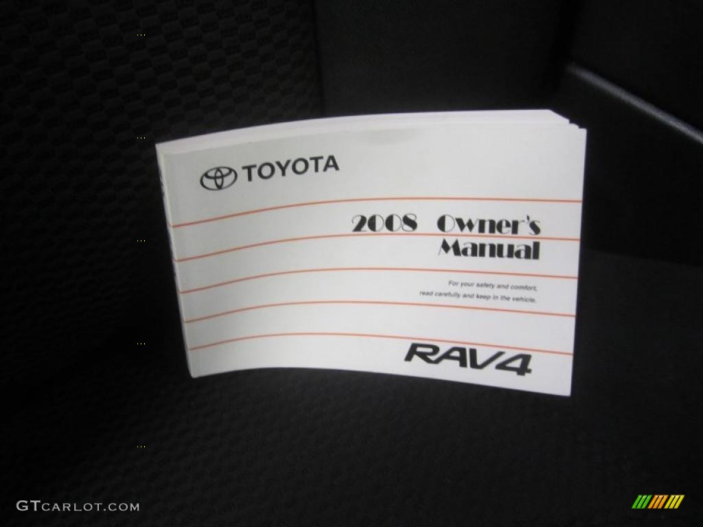 2008 RAV4 Sport V6 4WD - Black Forest Pearl / Dark Charcoal photo #24