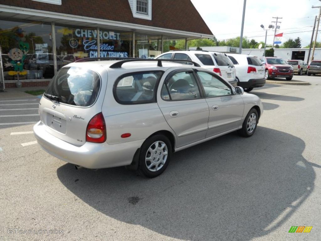 2000 Elantra GLS Wagon - Sandalwood / Gray photo #3