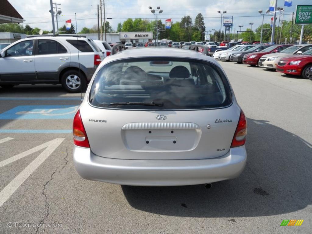 2000 Elantra GLS Wagon - Sandalwood / Gray photo #4