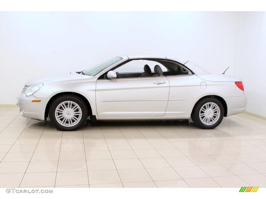 Bright Silver Metallic 2008 Chrysler Sebring Touring Convertible Exterior Photo #49573105