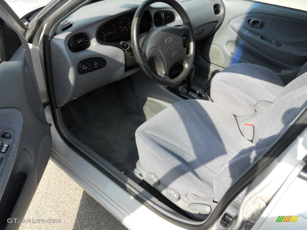 2000 Elantra GLS Wagon - Sandalwood / Gray photo #13